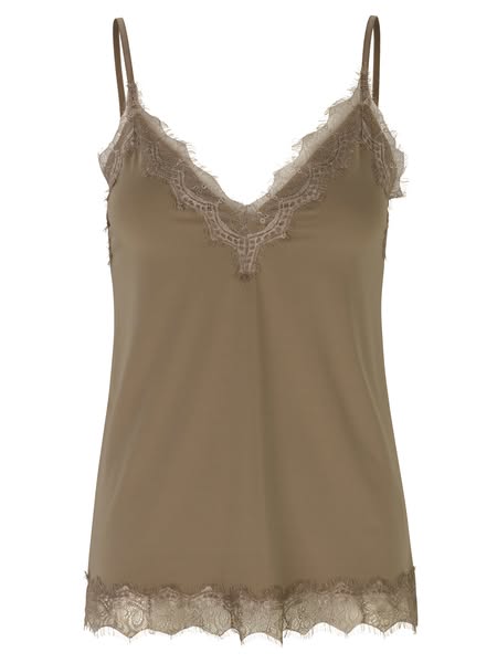 Rosemunde Billie strap Top portobello brown