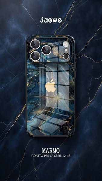 iPhone Marmo Bicchiere Cover