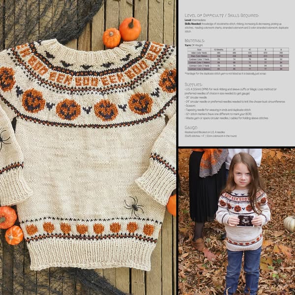 Little Phantom Pullover Knitting Pattern