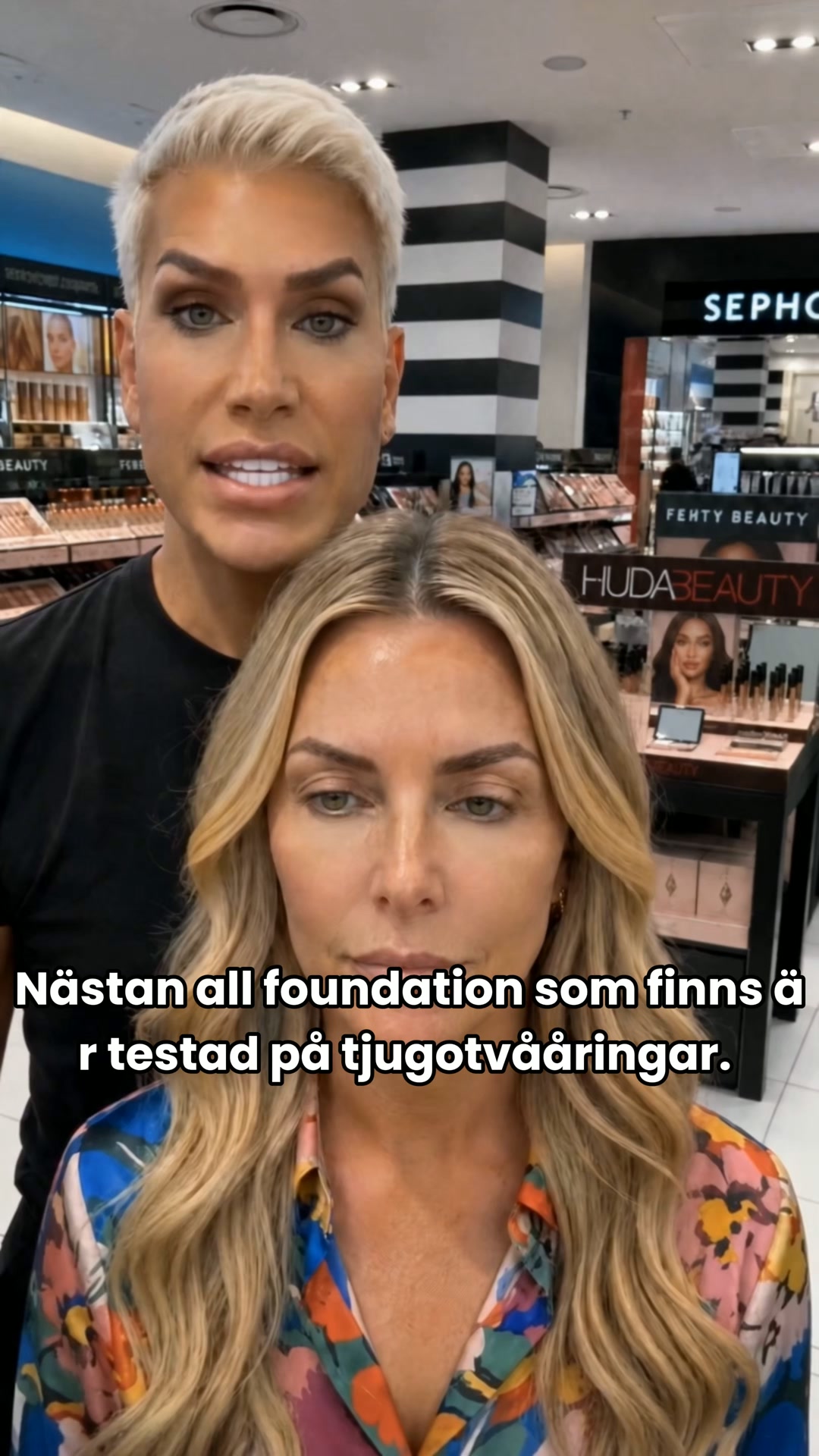 Samma ansikte, åtta timmar senare