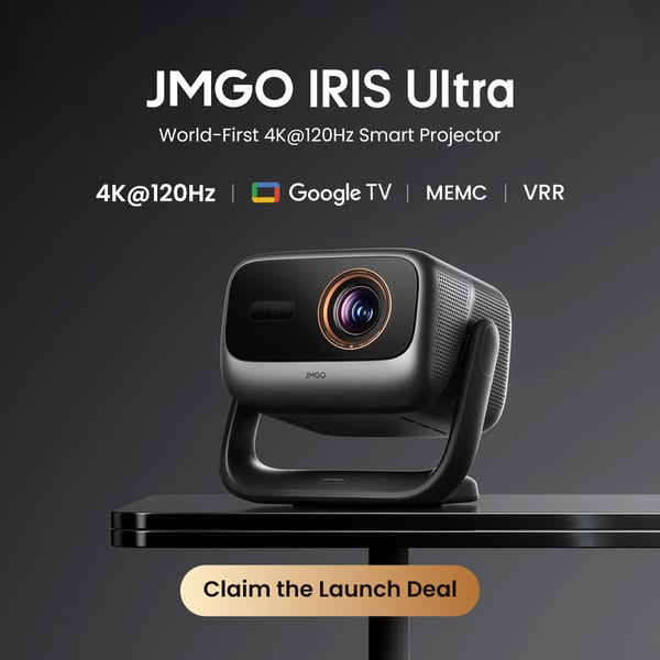 World-First 4K UHD Projector — JMGO IRIS Series
