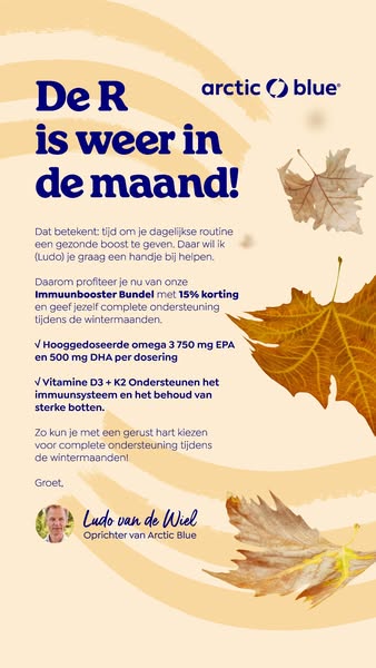 Winterklaar met visolie + Vitamine D