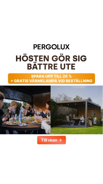 Sista chansen: Gör uteplatsen redo för hösten!