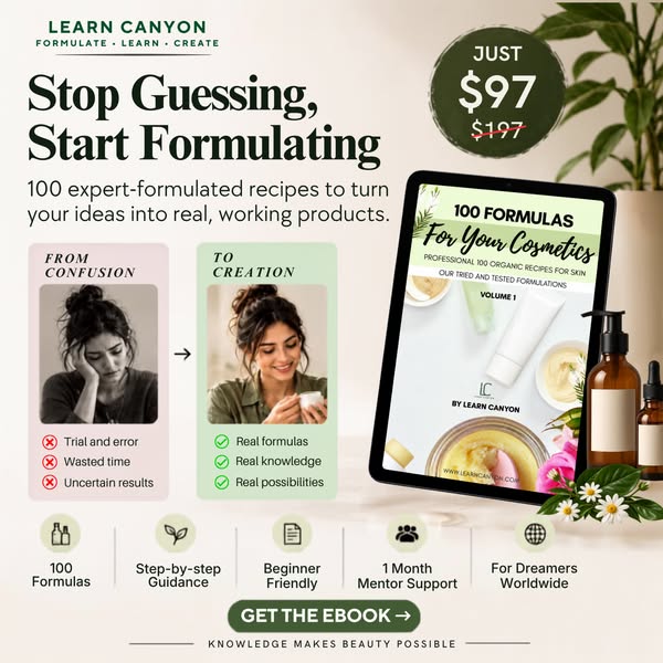 Start Your Skincare Brand with 100 Formulas