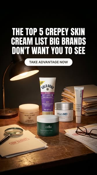 Why Crepey Skin Products Are A Scam