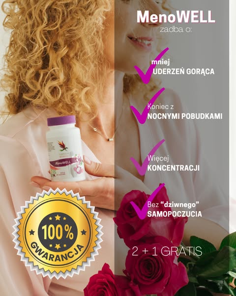 MenoWELL w ofercie 2+1 GRATIS!