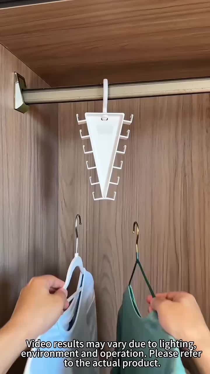 Rotating V-Shaped Accessory Hanger