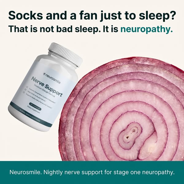 Burning feet at 3am is stage one neuropathy
