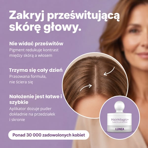Przestań sprawdzać prześwitującą skórę na włosach