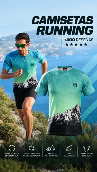 Camisetas Running Alto Rendimiento Técnico