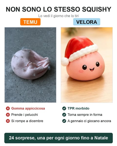 Controlla il materiale prima di regalarlo