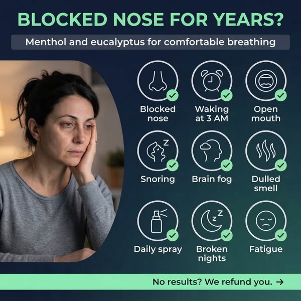 Dissolves Excess Mucus And Restores A Clear Nose, Dr*g-Free And Without The Rebound Effect