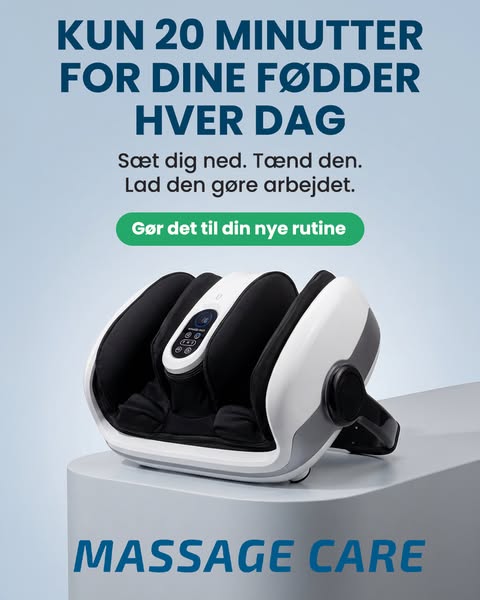Lindrer fodsmerter med fodmassage