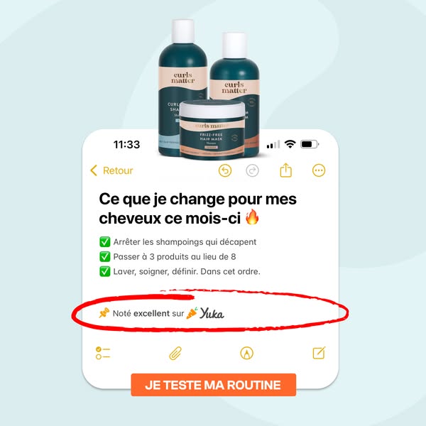 Découvre ta routine cheveux bouclés en 3 étapes !