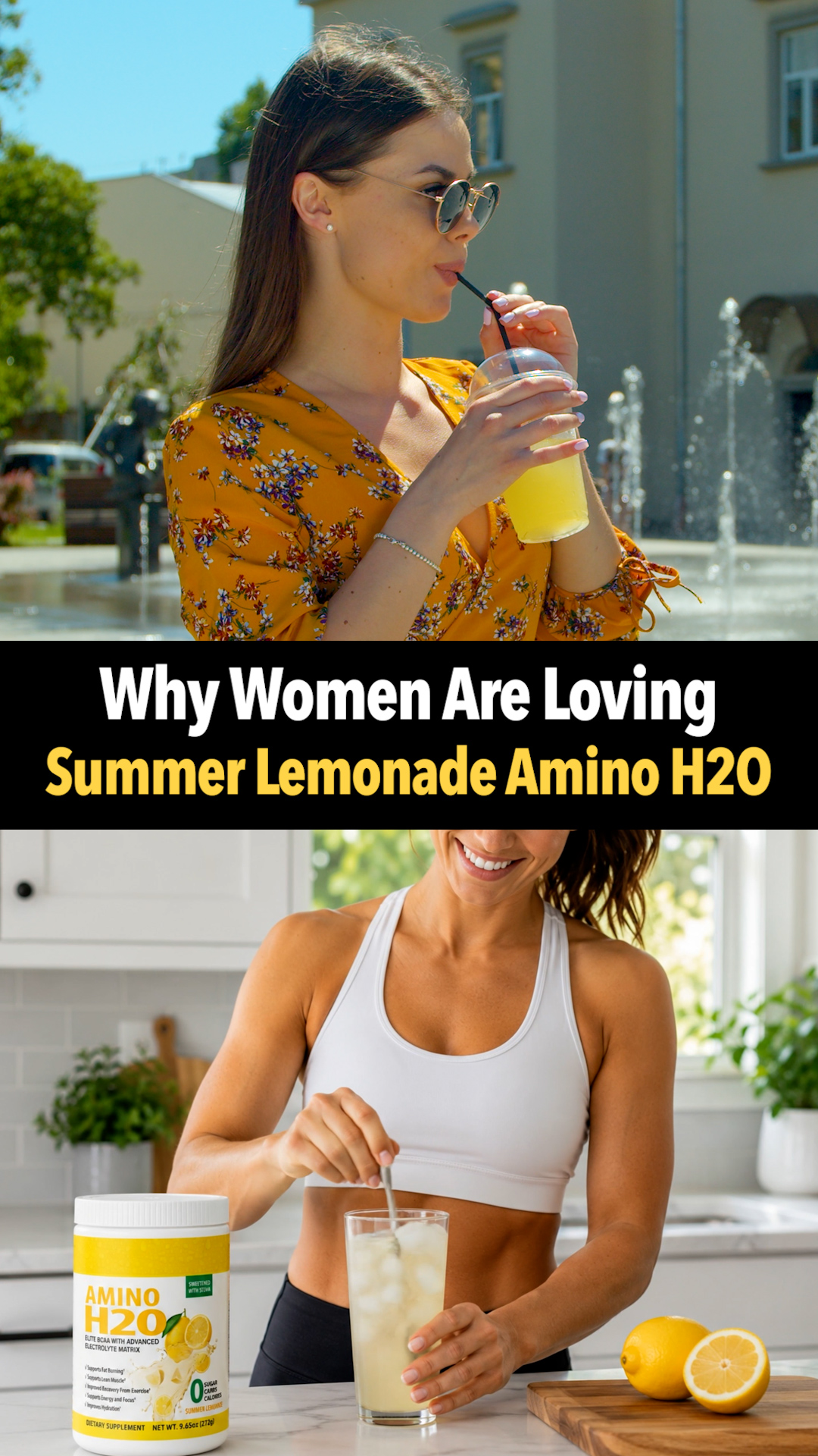 Why Women Are Loving Summer Lemonade Amino H20™