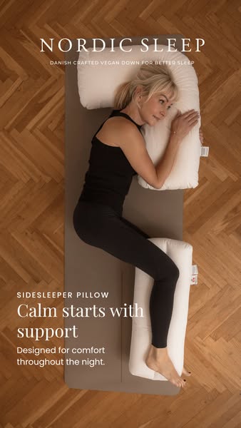 Designed for better side sleeping