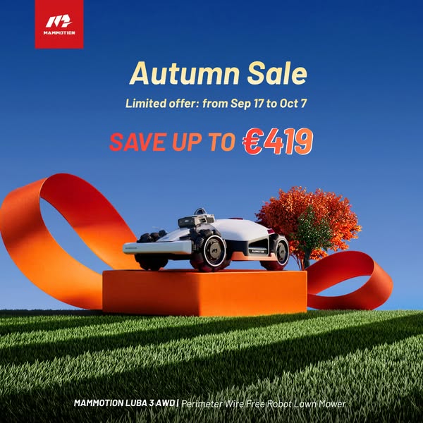 Mammotion Autumn Sale