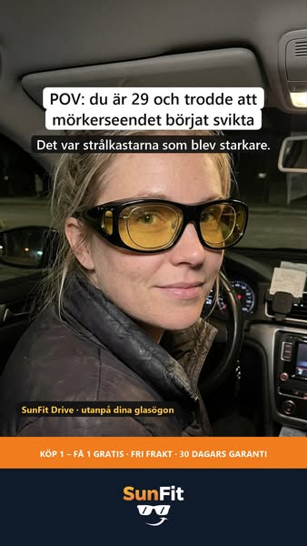 Glasögon för mörkerkörning