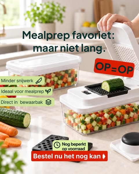 Mealprep in een handomdraai