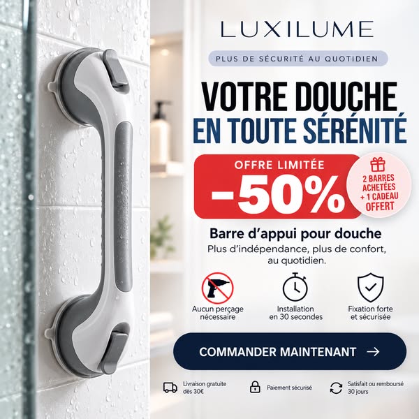 50% aujourd'hui seulement