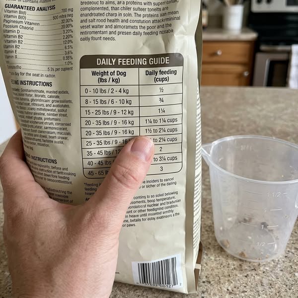You Did Not Overfeed Him. The Bag Did.