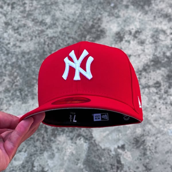 New Era Gorra New York Yankees 9fifty Red Embroidered Casual Baseball Cap