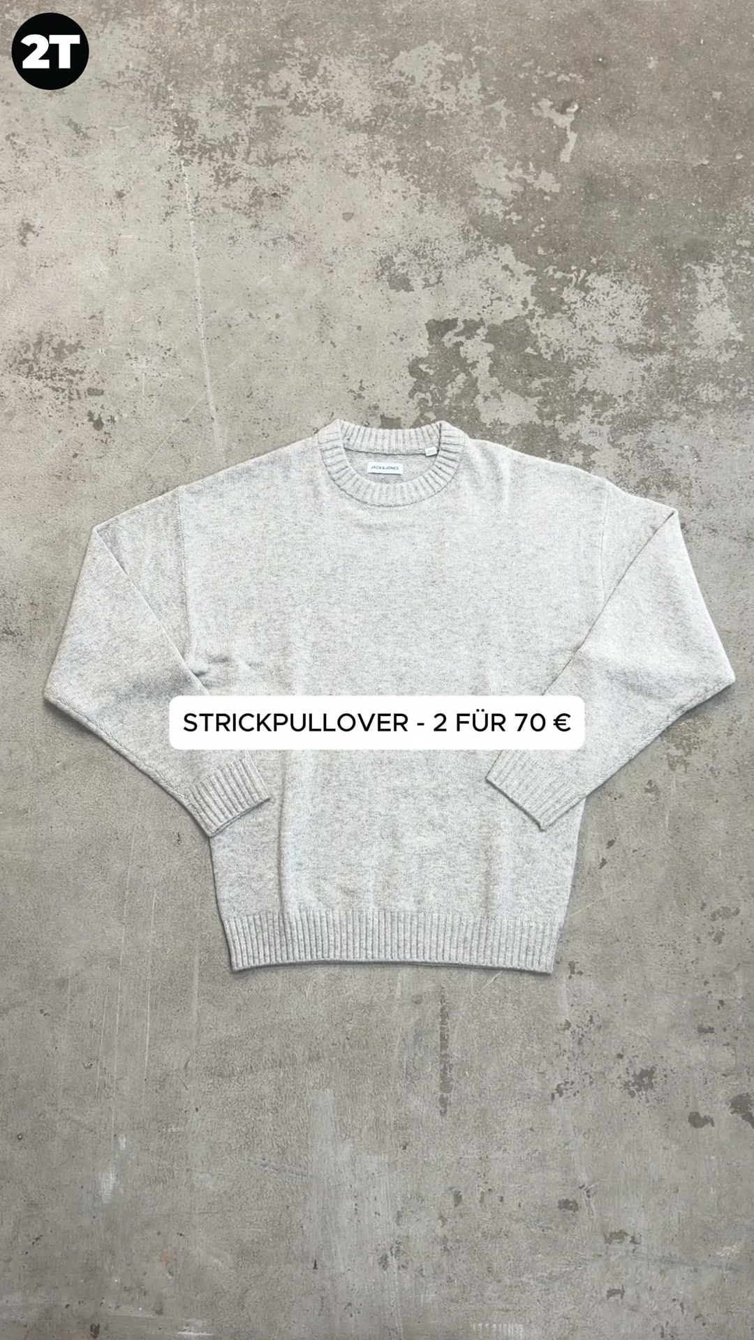2 STRICKPULLOVER // NUR 70 €