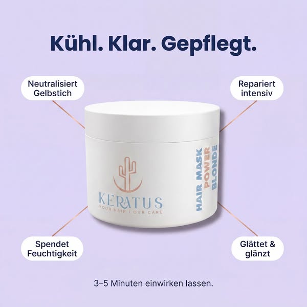 Kein Gelbstich mehr. Ohne Färben.