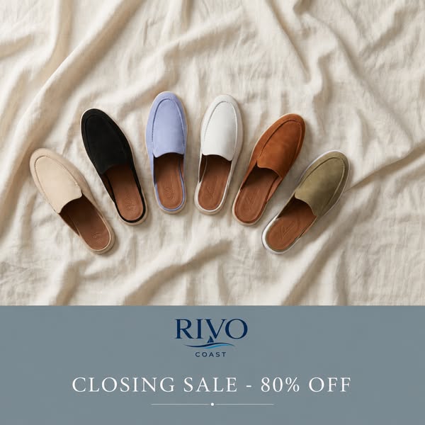 Closing Sale - 80% OFF