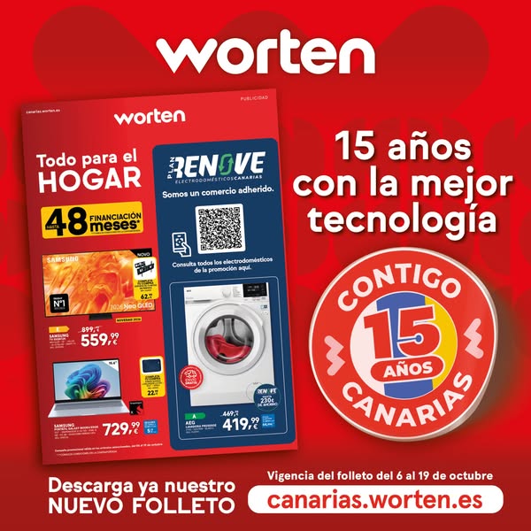 ¡Nuevo Folleto de Worten!