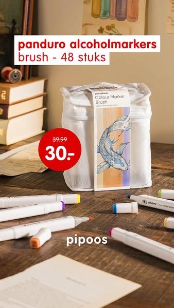 Panduro alcoholmarkers - brush