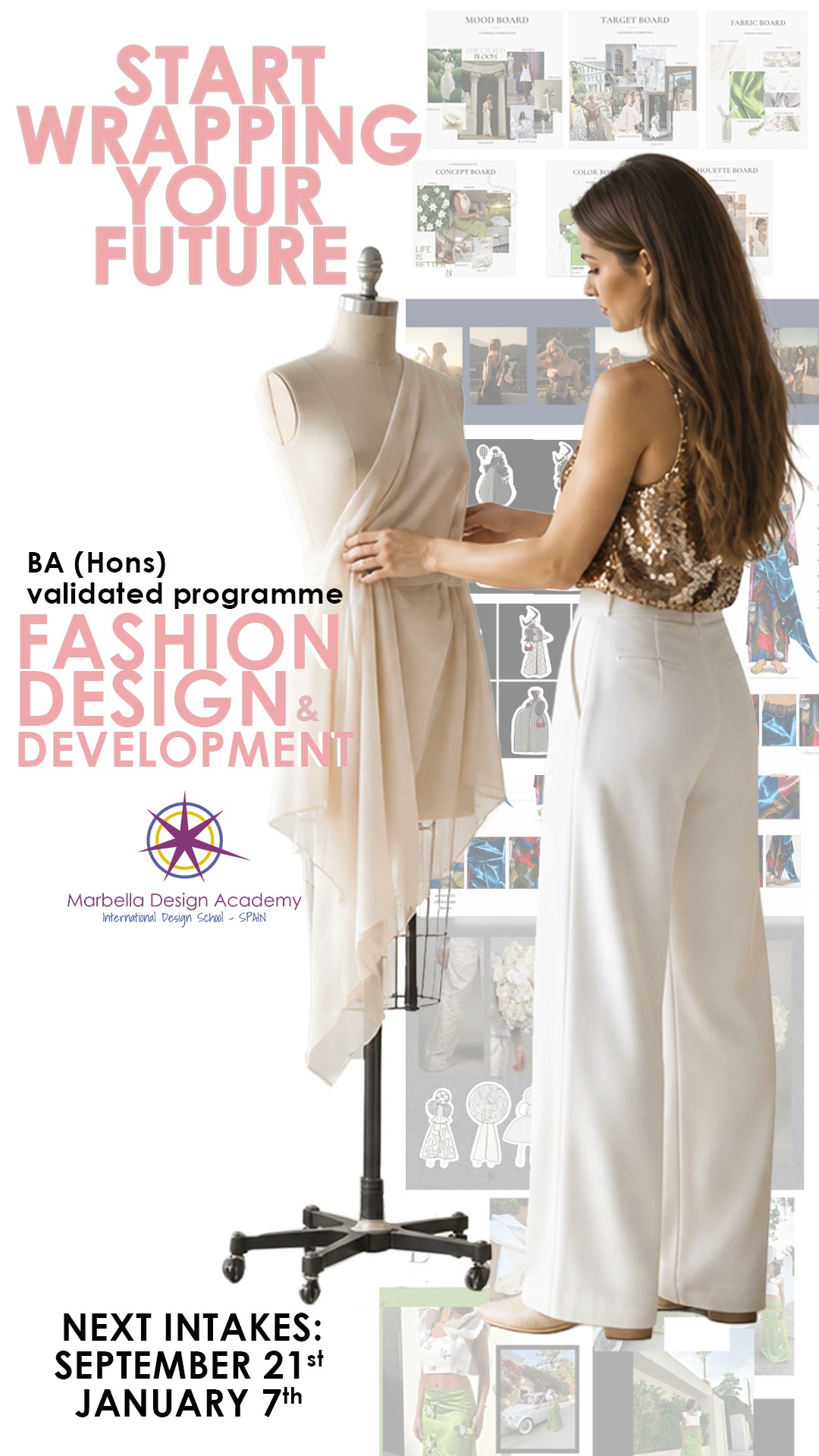 Anúncio de Marbella Design Academy - designschool.com