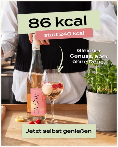 Natürlich. Leicht. CALOW.