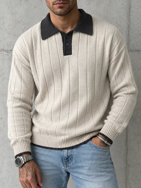 Lane Contrast Polo