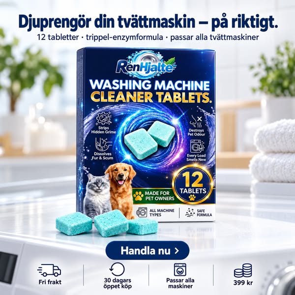 Ren tvätt börjar i en ren maskin
