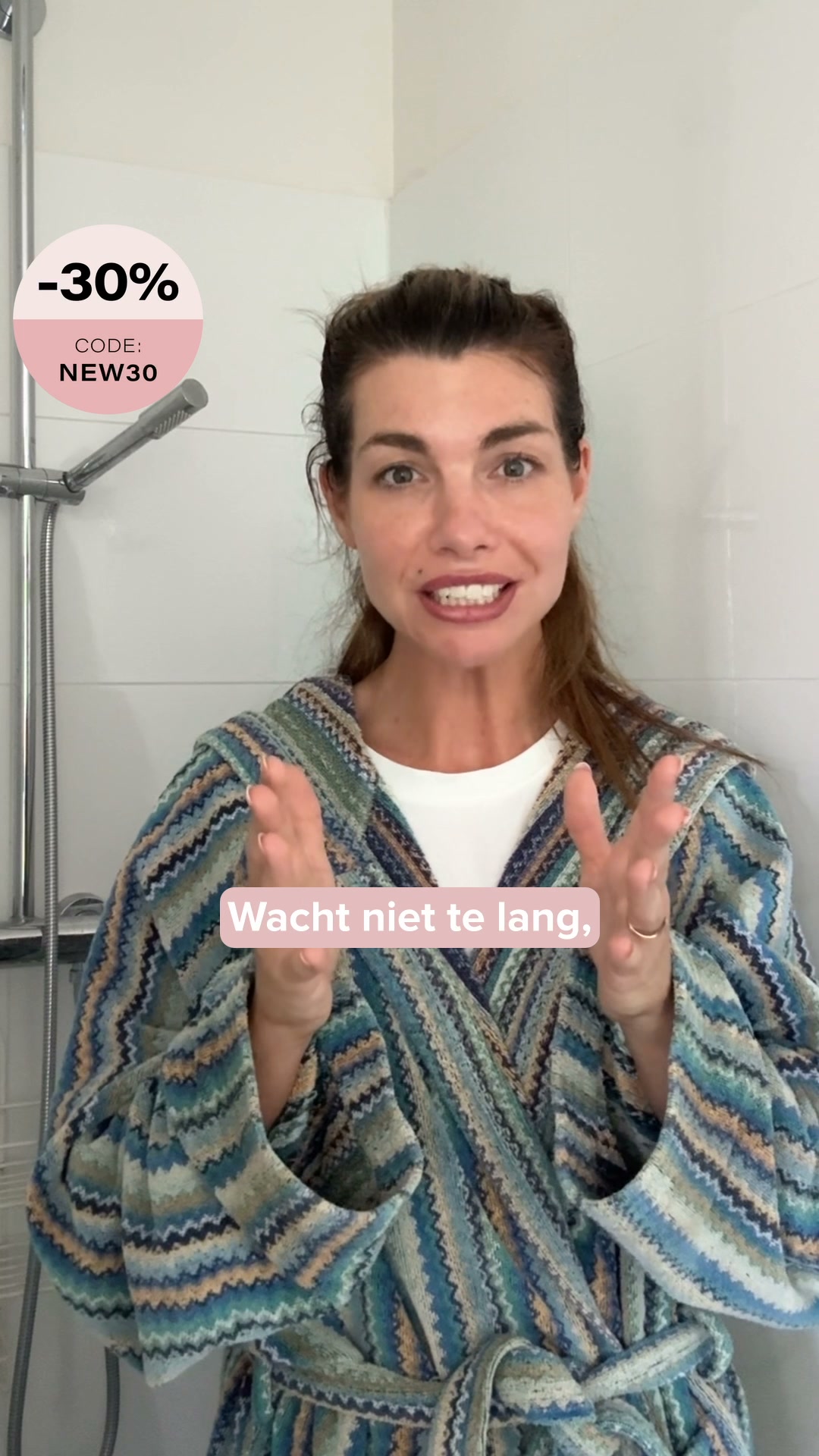 Bespaar nu 30% met de code NEW30