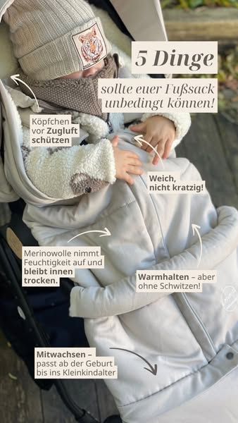 GRATIS Wollmuff zu deinem Wollfußsack