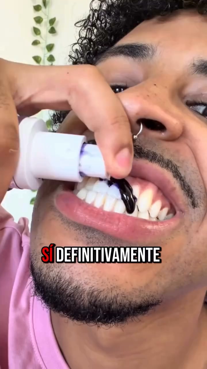 Dientes amarillos en dos minutos