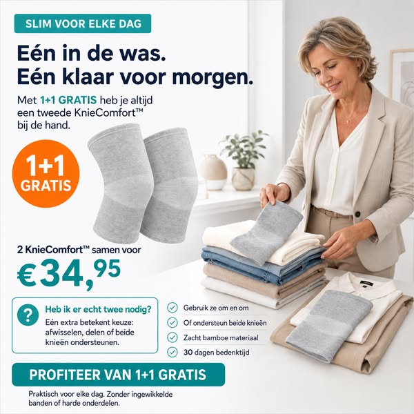 Altijd één klaar – 1+1 GRATIS