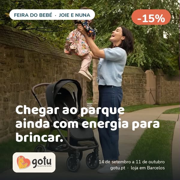 15% na Joie e Nuna