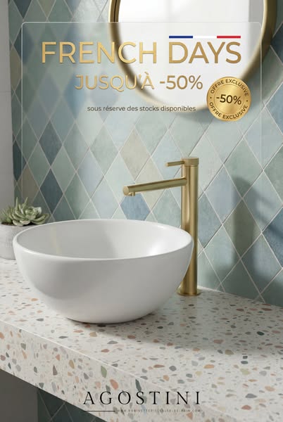 FRENCH DAYS Jusqu'à -50%