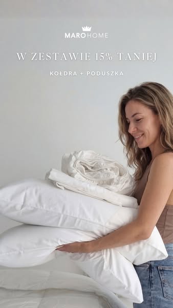 Kołdry i poduszki, zestawy | MARO HOME - polski producent pościeli