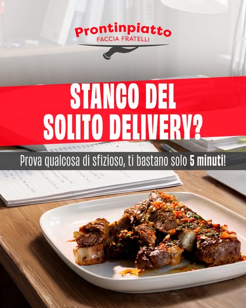 Scopri la linea Prontinpiatto