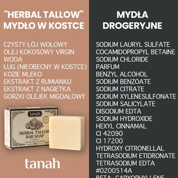 To mydło nie udaje naturalnego. Ono takie jest.