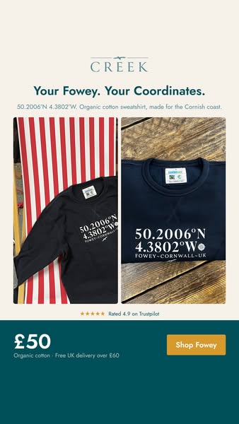 Your Fowey. Your Coordinates.