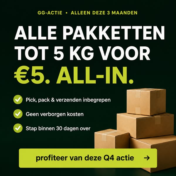 Plan gratis fulfillment bespaar scan