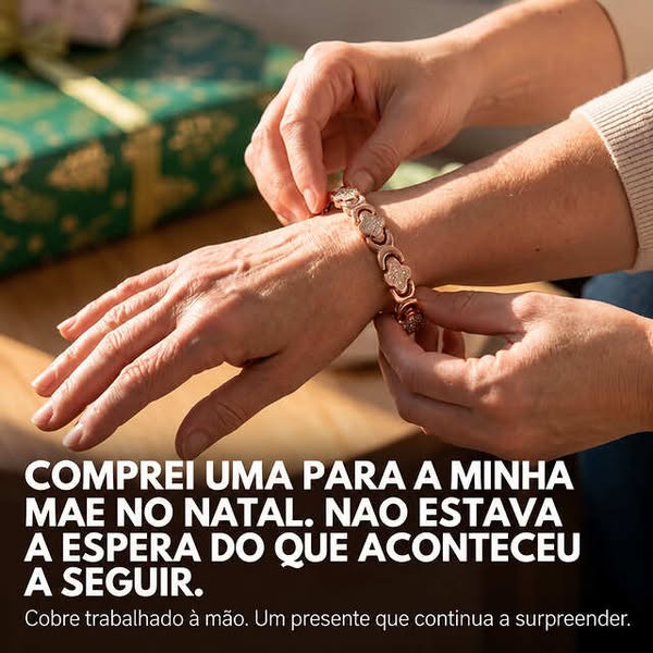 O presente que acabou por surpreender a minha mãe.