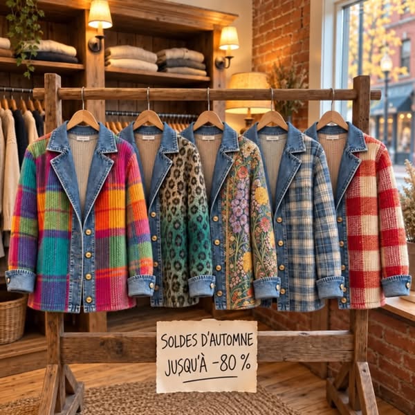 Vestes en jean