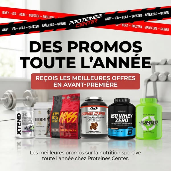 Protéines Center - Musculation spécialiste des compléments alimentaires