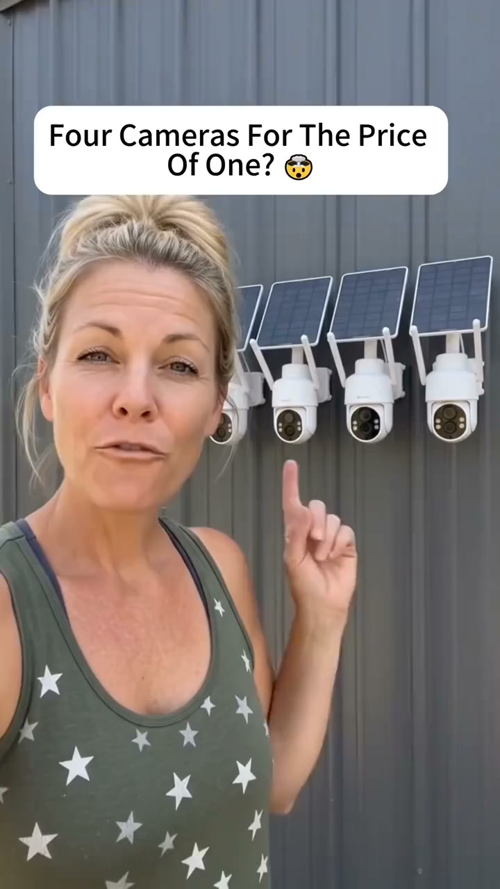 A "security camera" that doesn't need electricity.